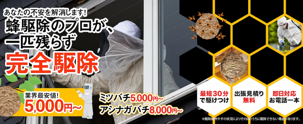 蜂駆除職人